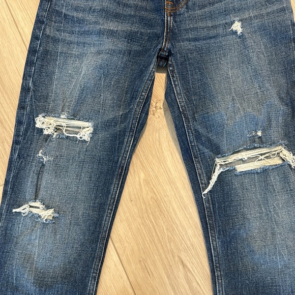 Abercrombie & Fitch women’s jeans ankle straight ultra high rise Size 25 - Picture 3 of 8